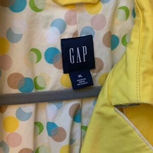 GAP  Vibrant Yellow Raincoat
